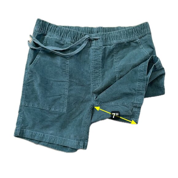 Alpine Design Men's Cord Hiking Shorts Large Green 90s Outdoor Trail Gorpcore - Picture 6 of 9